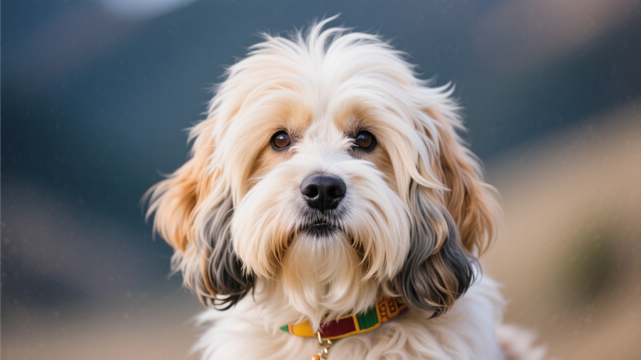 西藏猎犬 主视图